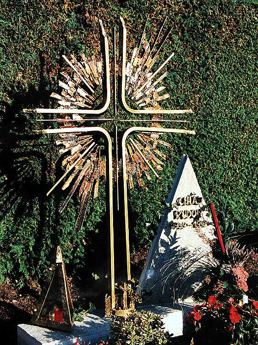 Brass & Bronze Grave Cross