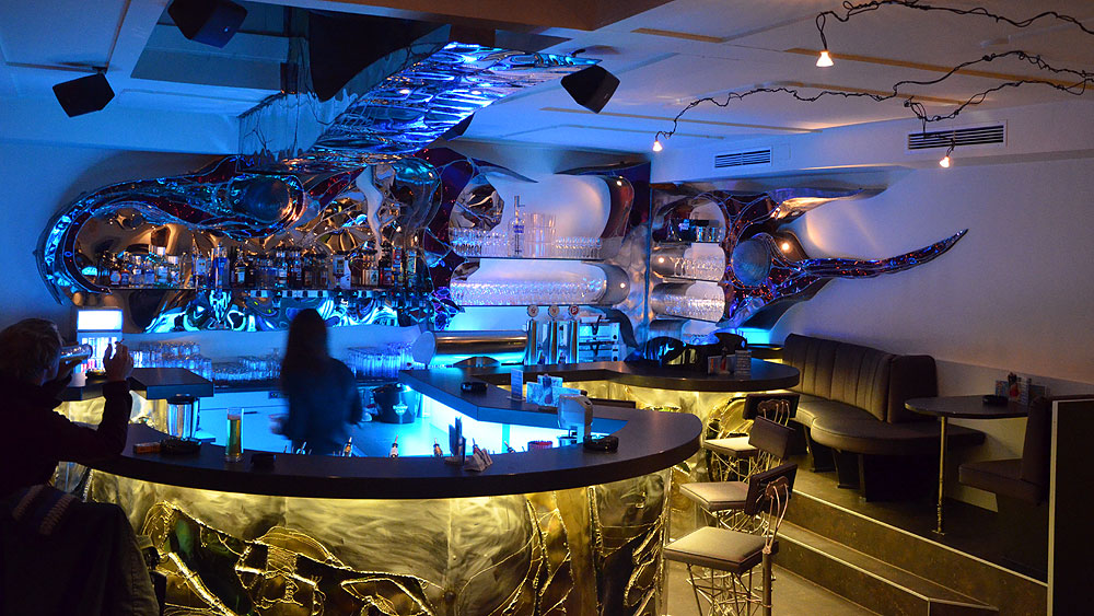 Nightclub Interior Design Applied Metal Art Gahr